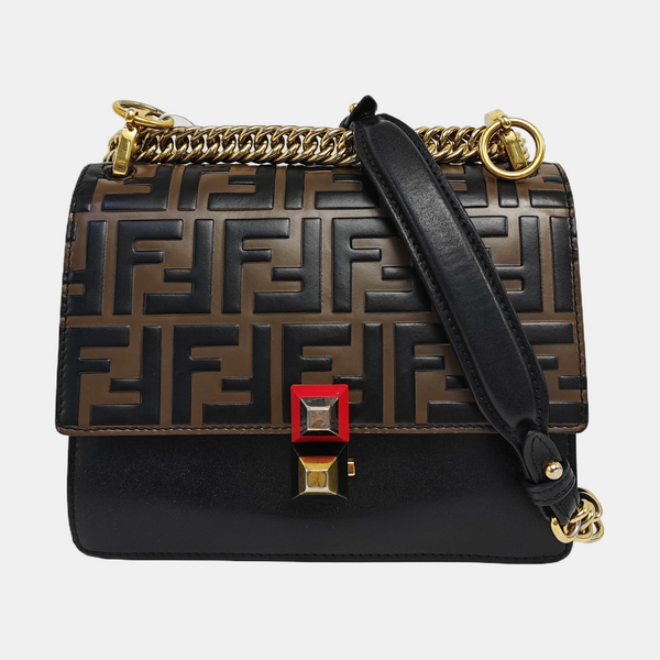 Kan I Mini Calfskin Black