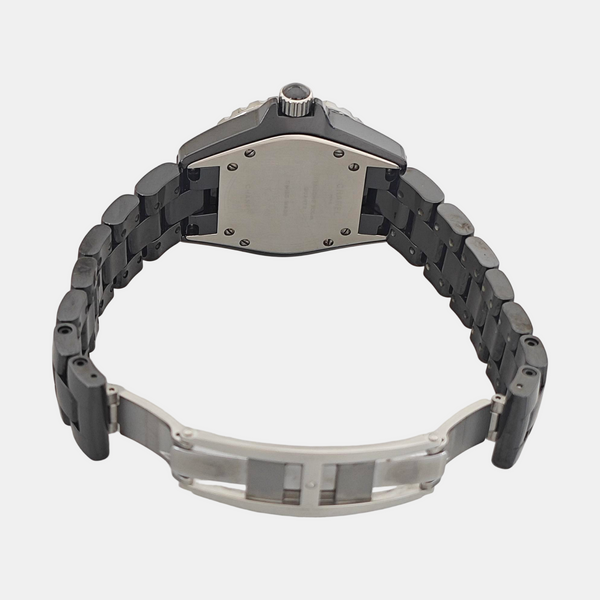 J12 33mm Black Quartz Watch