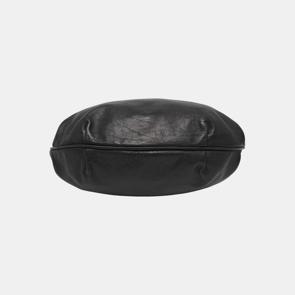 Calfskin Shoulder Bag Black