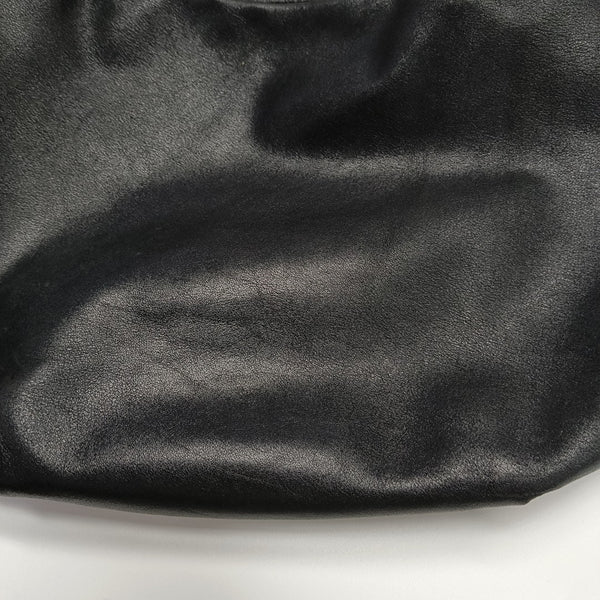 Calfskin Shoulder Bag Black