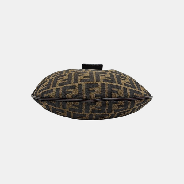 Monogram Canvas Shoulder Bag Brown