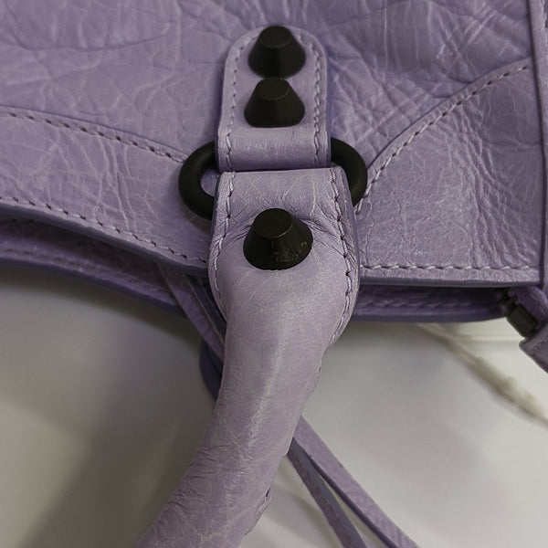 Classic City Mini Lambskin Purple
