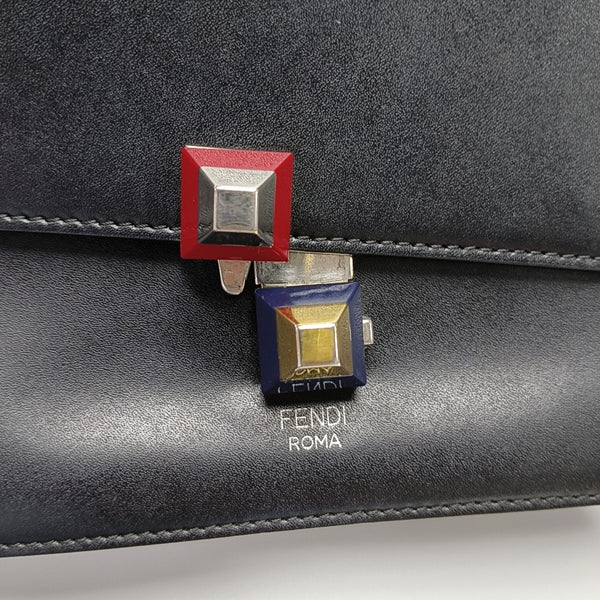 Kan I Mini Calfskin Black