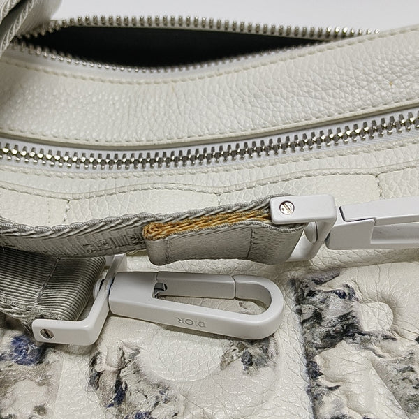 Dior And Daniel Arsham Calfskin White