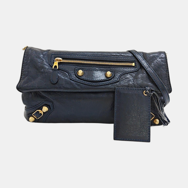 Classic City Small Lambskin Blue