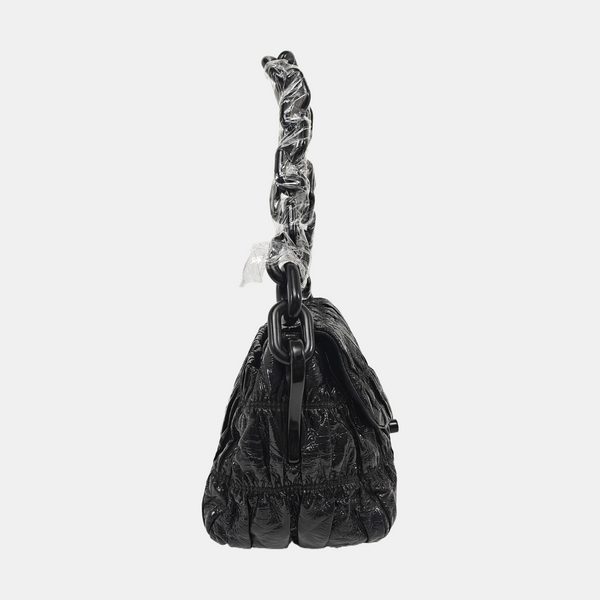 Gaufre Quilted Lambskin Black
