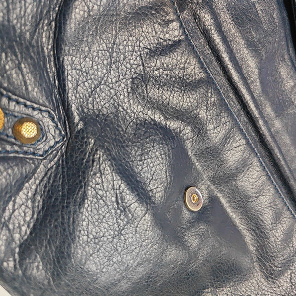 Classic City Small Lambskin Blue