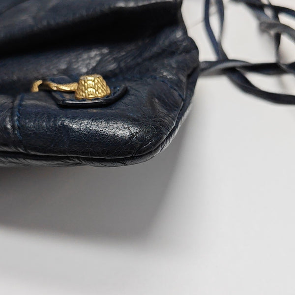 Classic City Small Lambskin Blue
