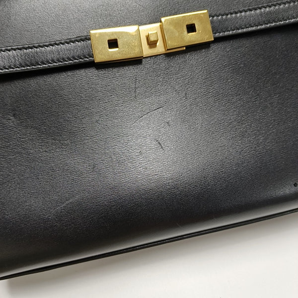 MANHATTAN Small Calfskin Black