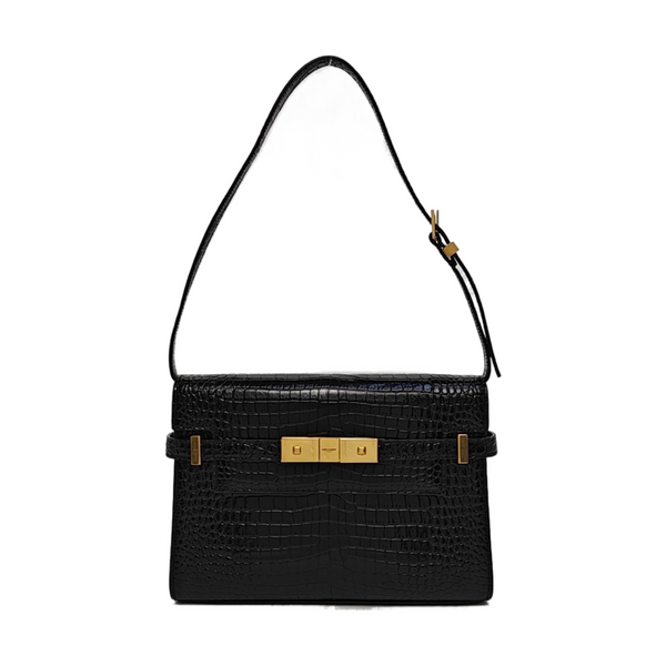 MANHATTAN Small Calfskin Black