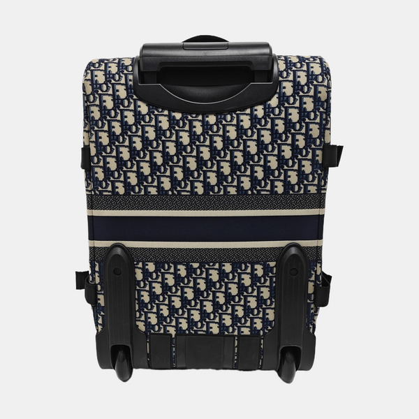 Diortravel Mini Oblique Fabric Blue