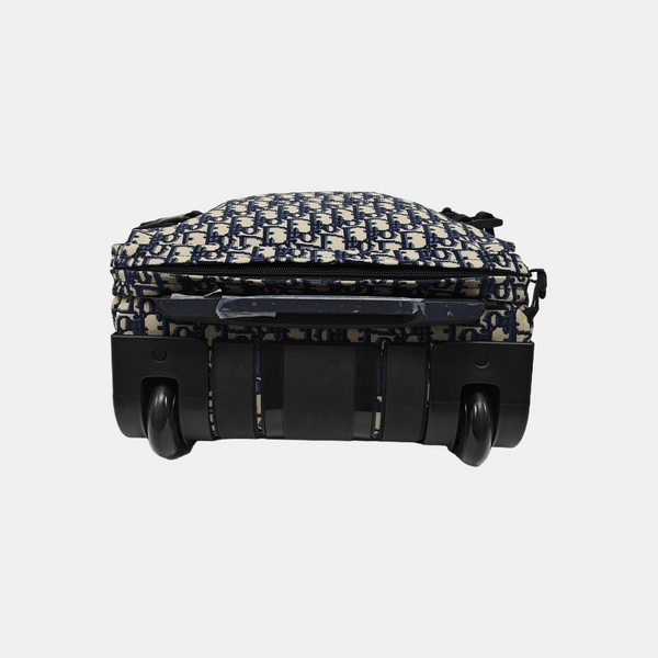 Diortravel Mini Oblique Fabric Blue