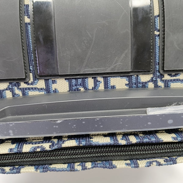 Diortravel Mini Oblique Fabric Blue