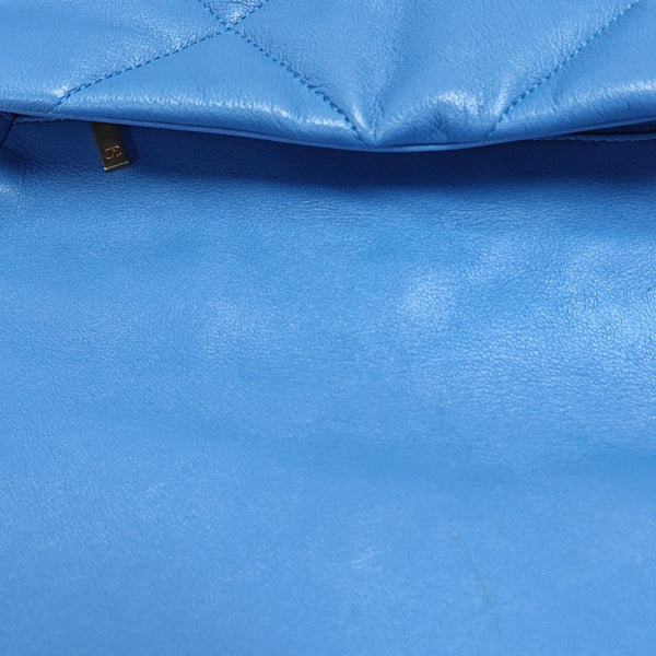 CHANEL 19 Small Quilted Lambskin Blue