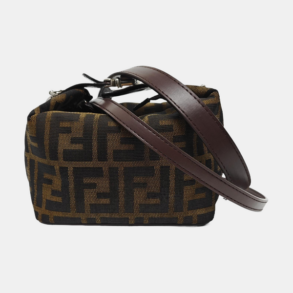 Canvas Shoulder Bag Brown