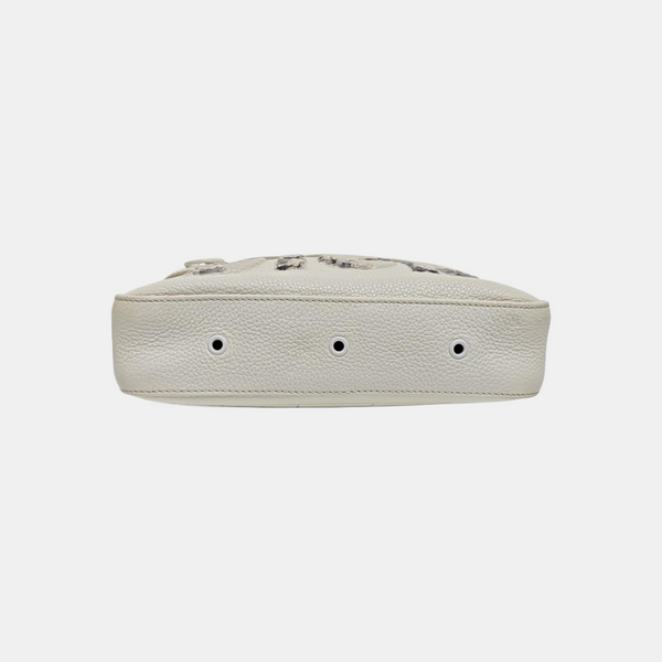 Dior And Daniel Arsham Calfskin White