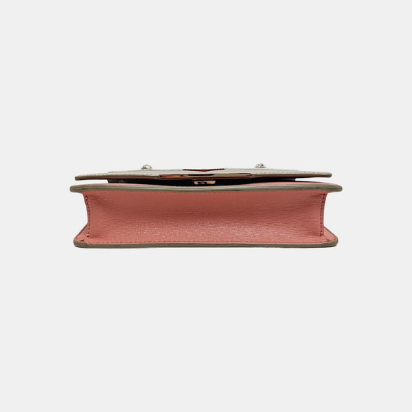 Calfskin Shoulder Bag Pink
