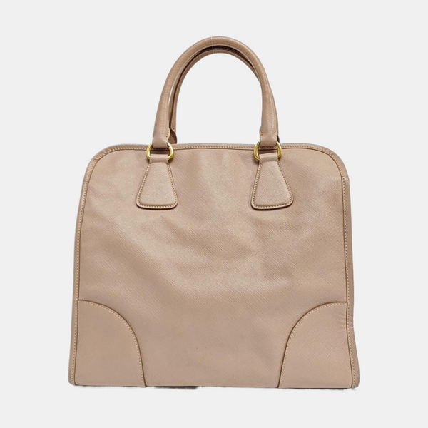 Calfskin Shoulder Bag Brown