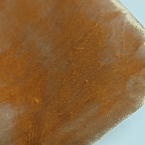 Velvet Top Handle Bag Brown