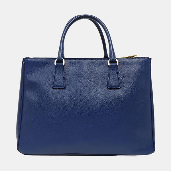 Galleria Large Saffiano Calfskin Blue