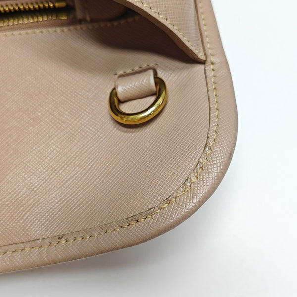 Calfskin Shoulder Bag Brown