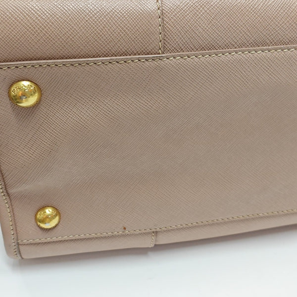 Calfskin Shoulder Bag Brown