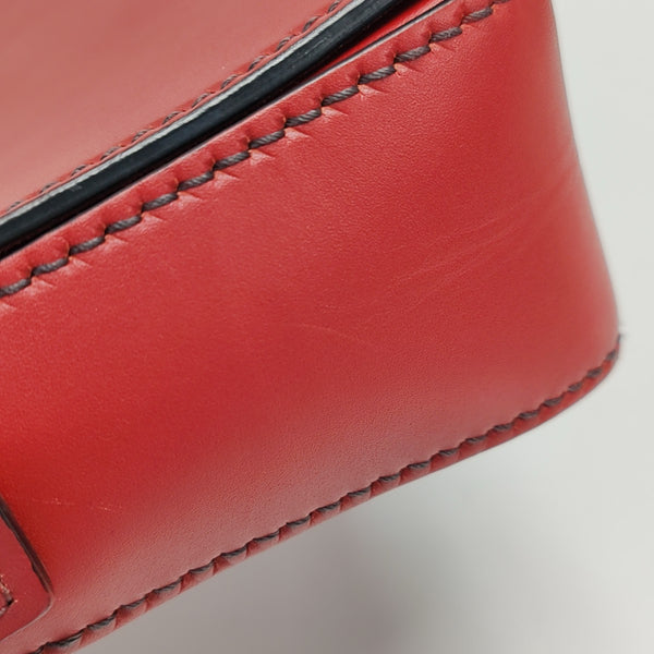 J'adior Small Calfskin Red