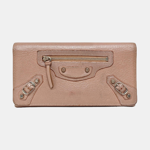 Classic City Lambskin Pink Wallet