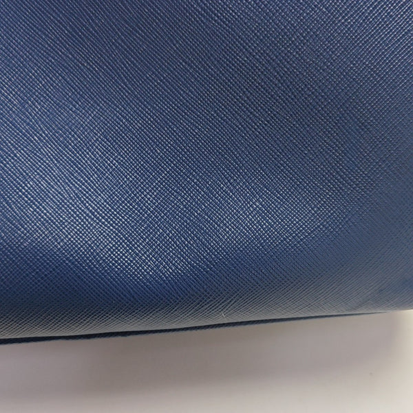 Galleria Large Saffiano Calfskin Blue