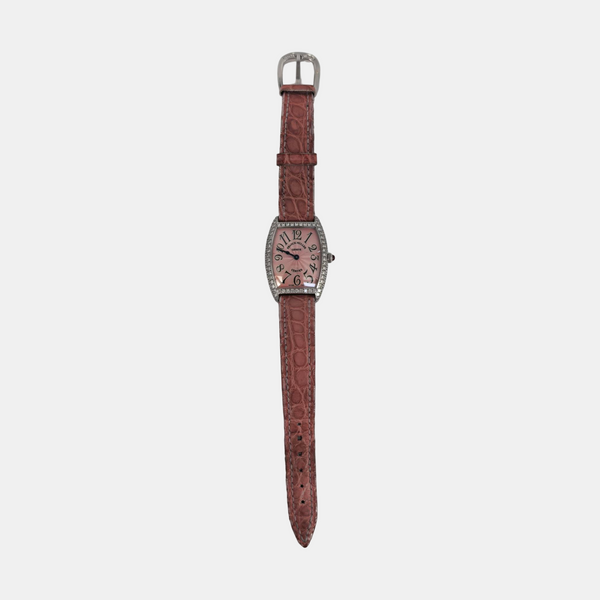 Cintrée Curvex 25mm Pink Quartz Watch