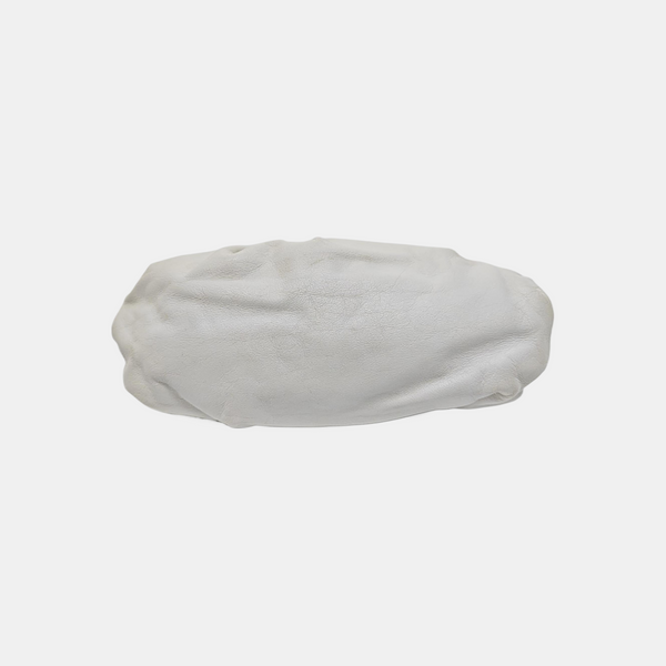 Calfskin Shoulder Bag White