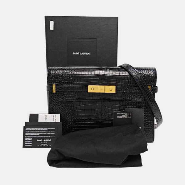 MANHATTAN Calfskin Black