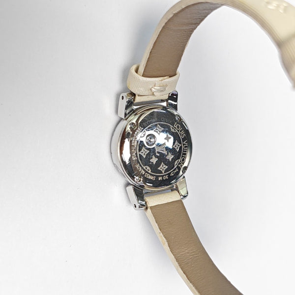 Tambour Glamour 18mm Gray Quartz Watch