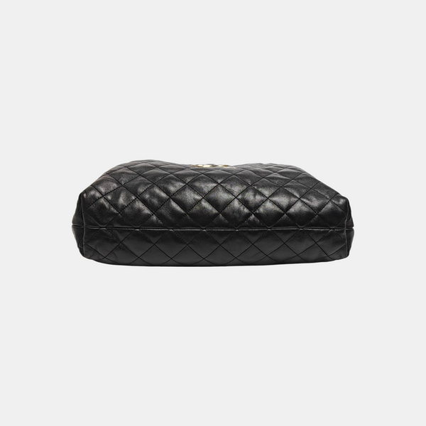 ICARE Extra Large Quilted Lambskin Black