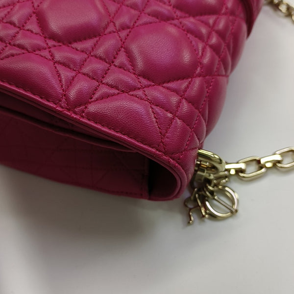Miss Dior Cannage Lambskin Red