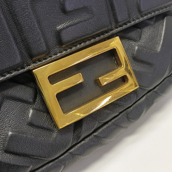 Baguette Mini Lambskin Black