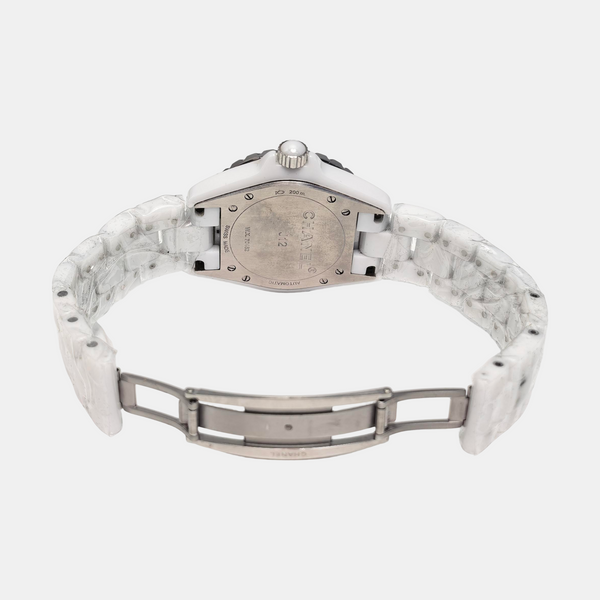 J12 39mm White Automatic Watch