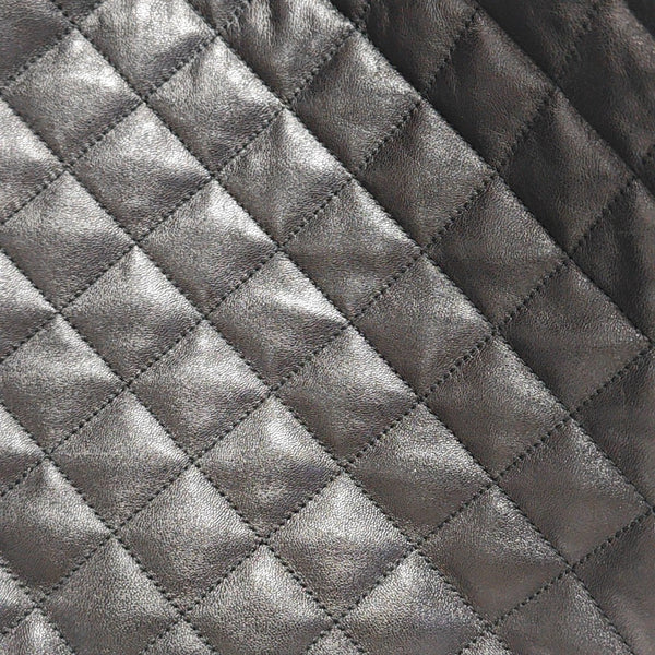 ICARE Extra Large Quilted Lambskin Black