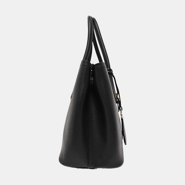 Double Saffiano Calfskin Black