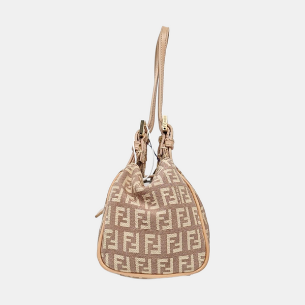 Canvas Top Handle Bag Pink