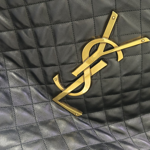 ICARE Extra Large Quilted Lambskin Black