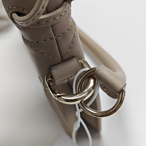Lady Dior Milly Mini Cannage Lambskin Beige
