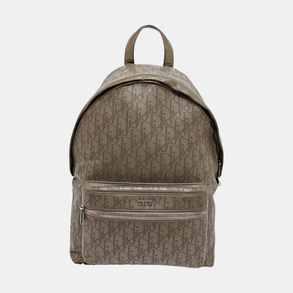 Rider Large Oblique Calfskin Beige