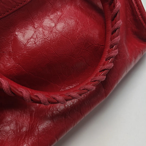 Classic City Mini Lambskin Red