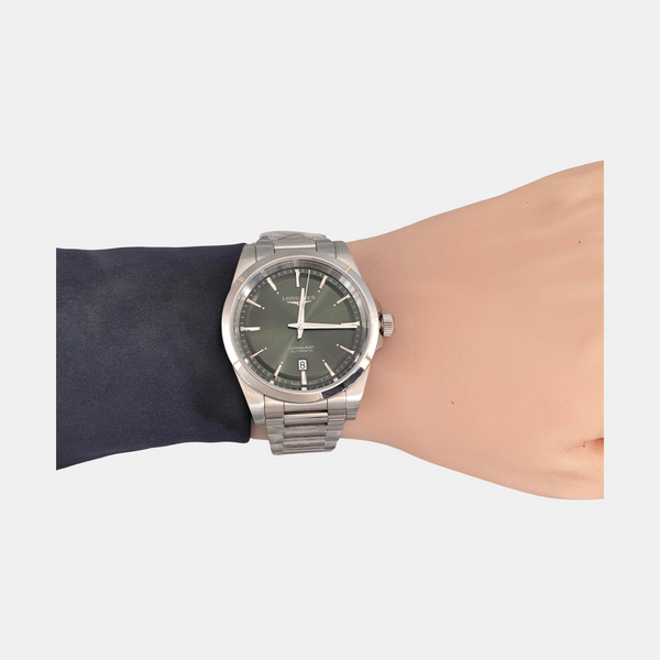 Conquest 41mm Green Automatic Watch