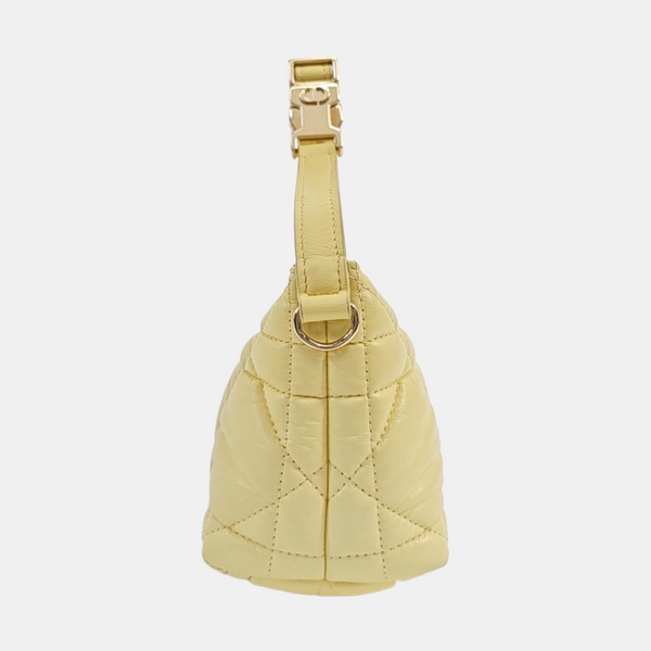 Diortravel Nomad Small Cannage Lambskin Yellow