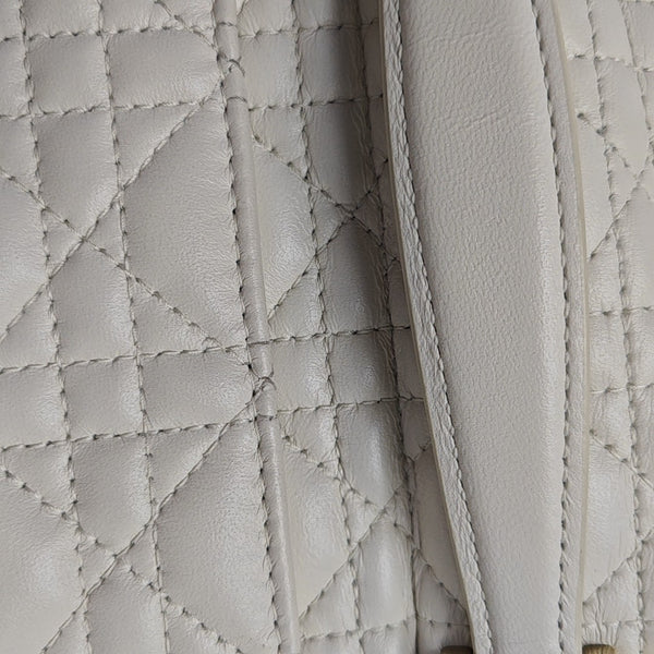 My Dior Mini Cannage Lambskin White