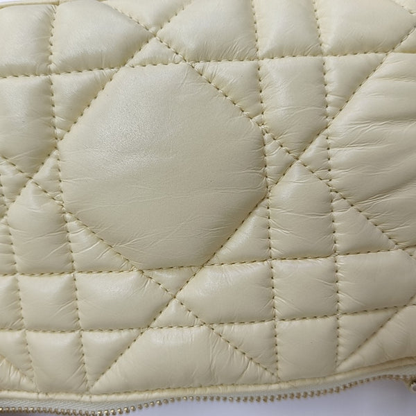 Diortravel Nomad Small Cannage Lambskin Yellow