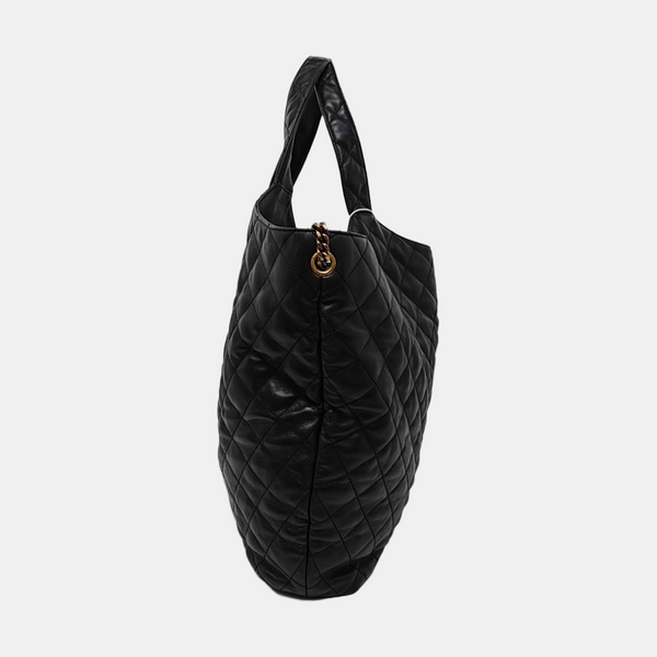 ICARE Extra Large Quilted Lambskin Black