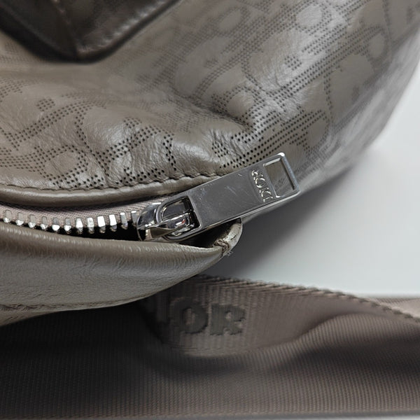 Rider Large Oblique Calfskin Beige